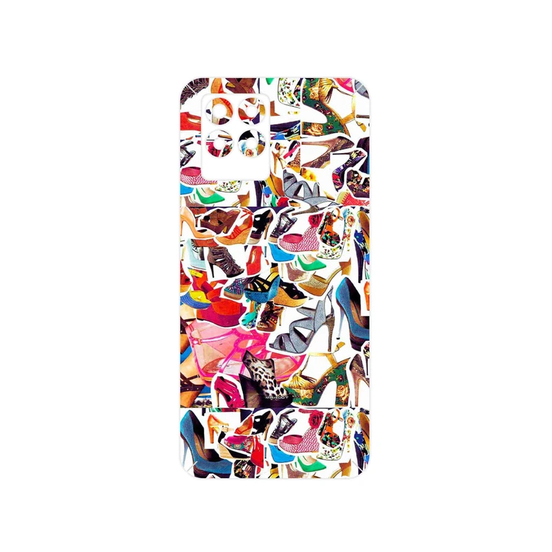 برچسب پوششی ماهوت مدل Collage of High heel Shoes مناسب برای گوشی موبایل ریلمی 8 Pro