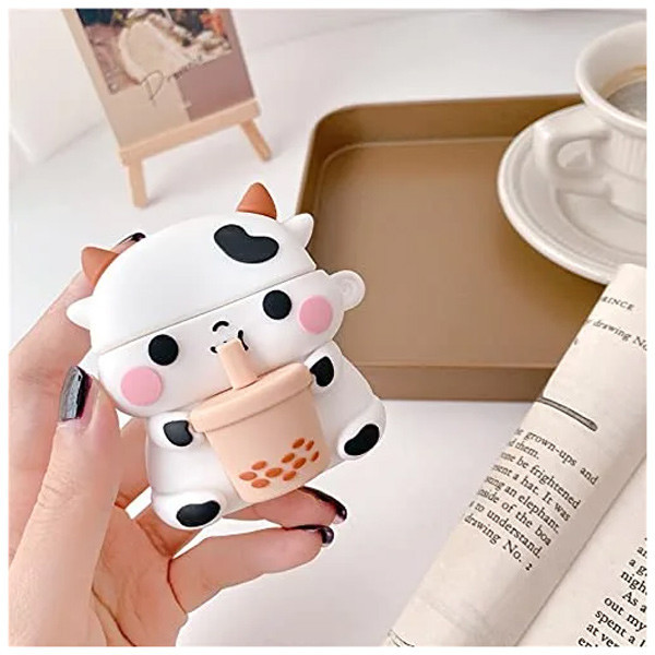 کاور قاب تک مدل COWCOVER مناسب برای کیس اپل Airpods 1/2