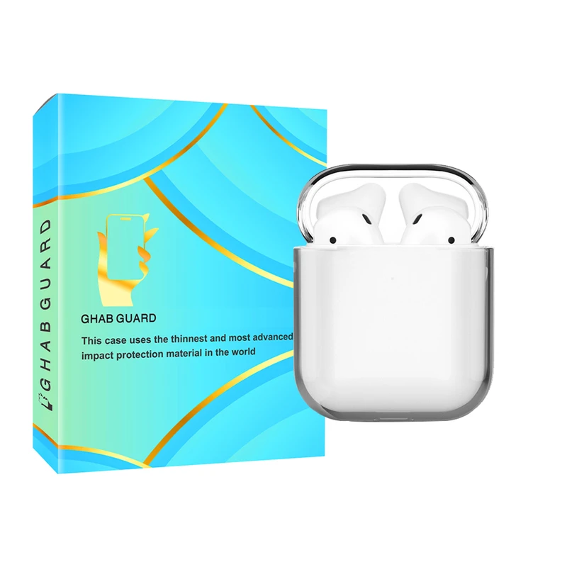  کاور قاب گارد مدل CLEARGHA مناسب برای کیس اپل AirPods 1/2