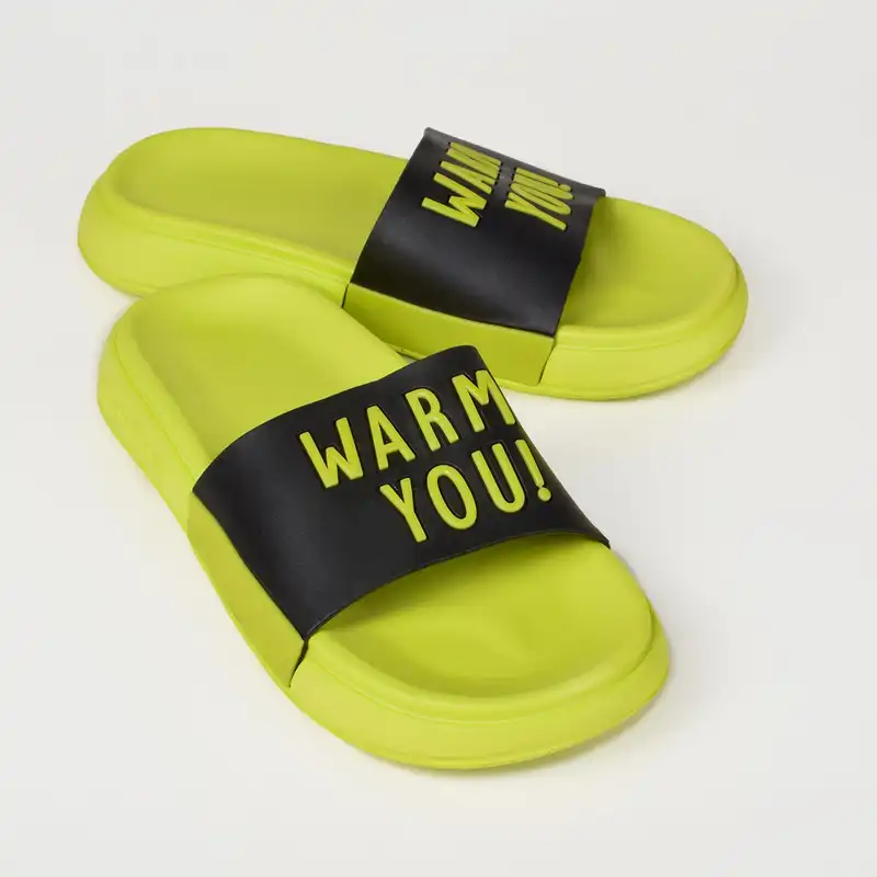 دمپایی زنانه پایون طرح وارم می کد GRN.2662