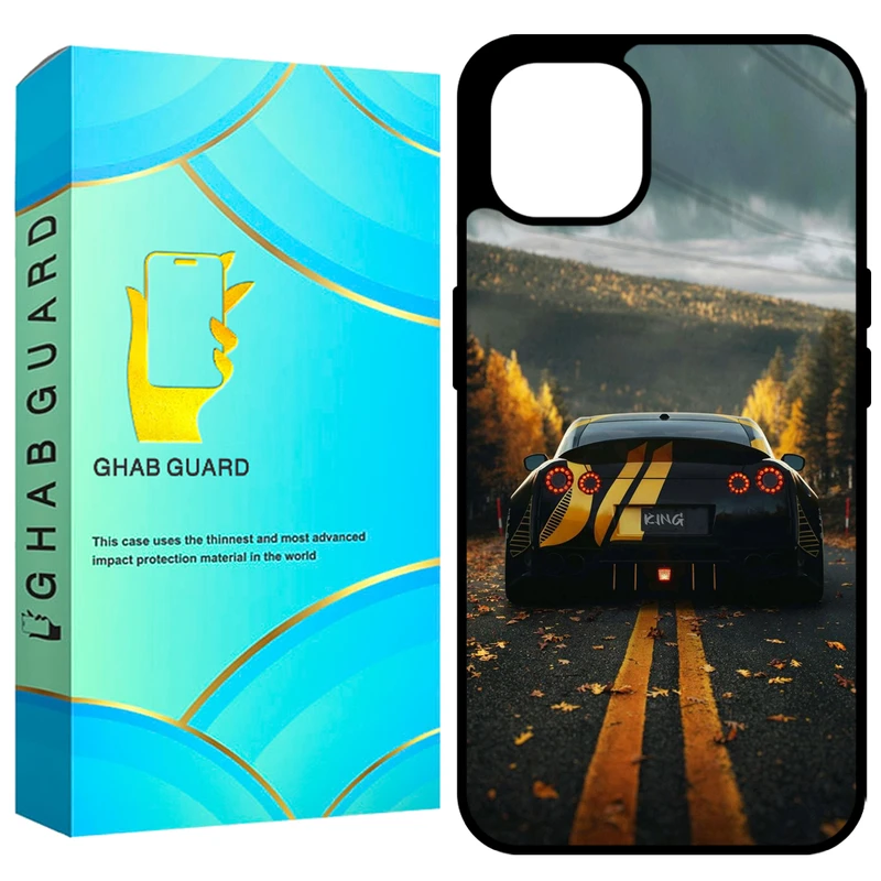 کاور قاب گارد طرح ماشین مدل GCHP14 مناسب برای گوشی موبایل اپل iPhone 14