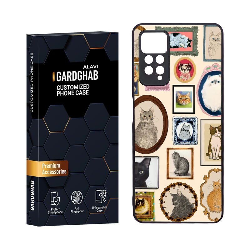 کاور گارد قاب مدل دور ژله ای فانتزی مناسب برای گوشی موبایل شیائومی Redmi Note 12 Pro 4G