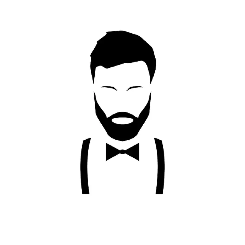 شابلون باتیس آرت طرح ریش کد 274