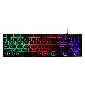 نقد و بررسی کیبورد بیاند مدل BK-7120 RGB، سوئیچ ممبران، Full-Size، نورپردازی LED RGB توسط خریداران