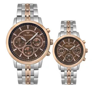 ست ساعت مچی عقربه ای زنانه و مردانه تلارو مدل T3071GS242494