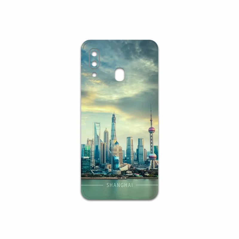 برچسب پوششی ماهوت مدل Shanghai City مناسب برای گوشی موبایل سامسونگ Galaxy A40