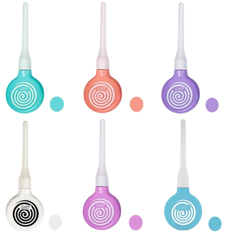 خط چشم مویی یوشاس مدل آب نباتی کد 002 مجموعه 6 عددی