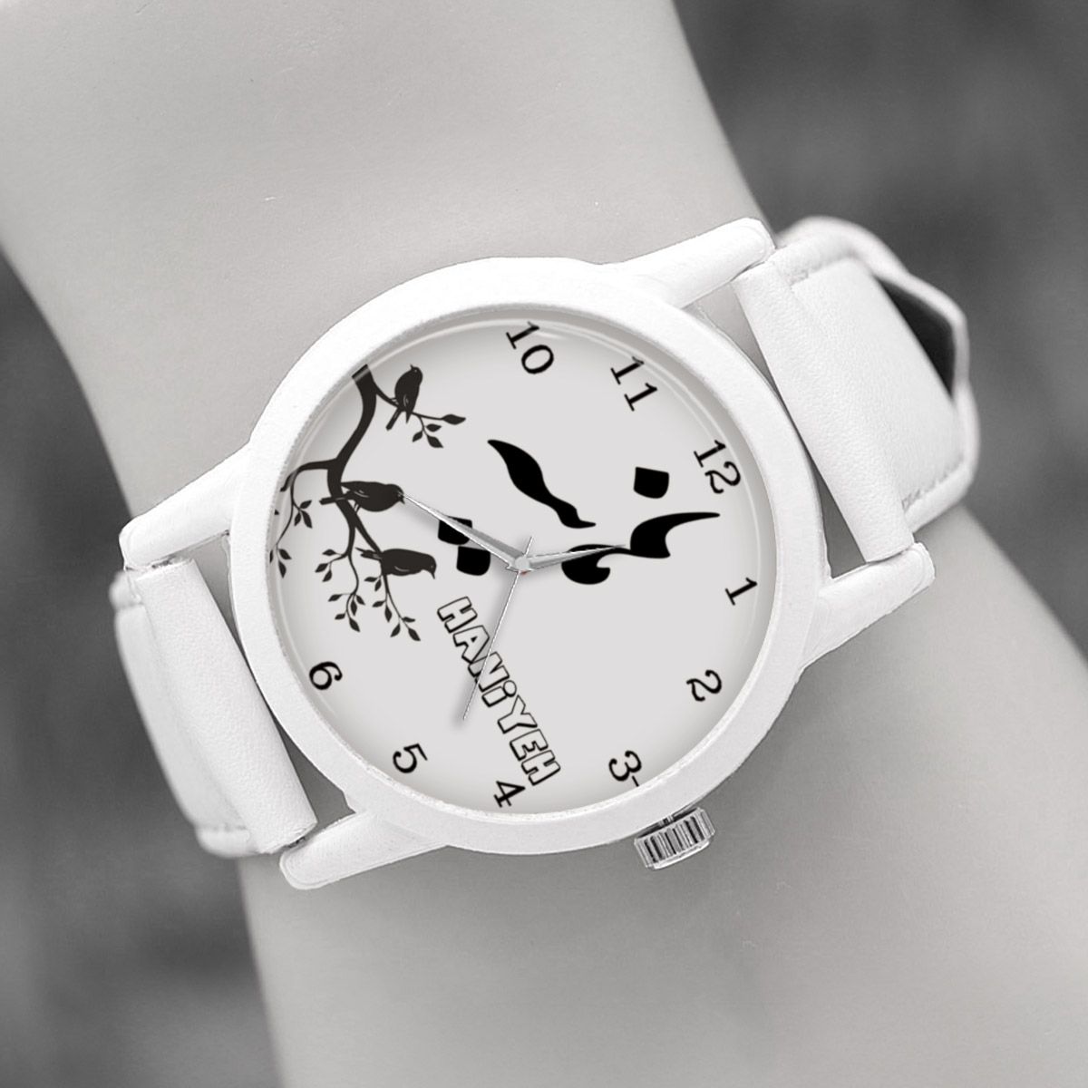 ساعت مچی عقربه ای زنانه طرح هانیه کد LF3137 -  - 3