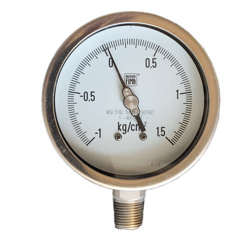 گیج فشار نووا فیما مدل 1.5kg/cm2-10cm