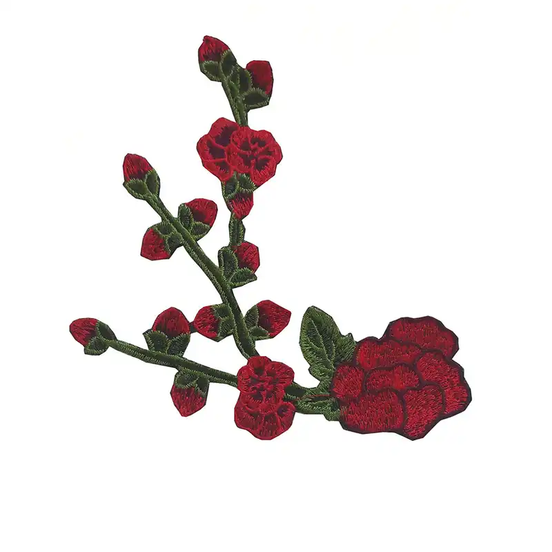 استیکر پارچه و لباس مدل گل کد 1