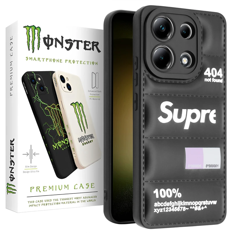 کاور مانستر مدل Pufer Jacket مناسب برای گوشی موبایل شیائومی Poco M6 Pro 4G / Redmi Note 13 Pro 4G