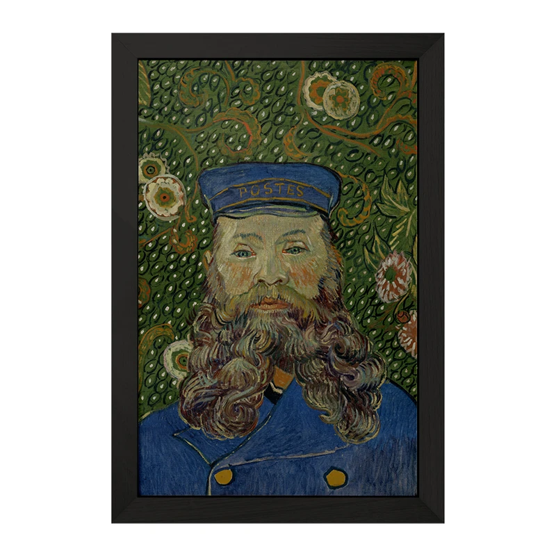 تابلو خندالو مدل پرتره جوزف رولین ونسان ونگوگ (Van Gogh) کد 36812