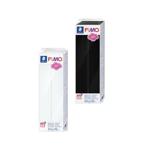 خمیر مجسمه سازی فیمو استدلر مدل سافت 0-8021 و 9-8021 بسته 2 عددی