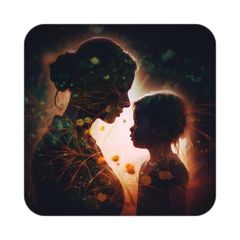 زیر لیوانی کاکتی مدل عاشقانه کد mp13329