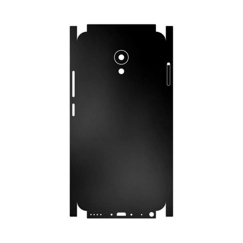 برچسب پوششی ماهوت مدل Black-Matte-FullSkin مناسب برای گوشی موبایل میزو M5