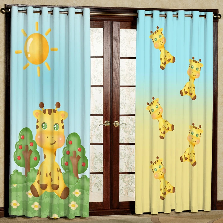 پرده پانچی کد 5118 سایز 280x140 سانتی متر