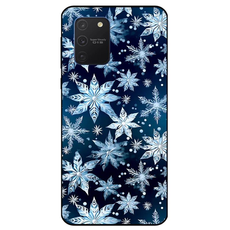 کاور مگافون طرح برف مدل 2824 مناسب برای گوشی موبایل سامسونگ Galaxy S10 Lite   
