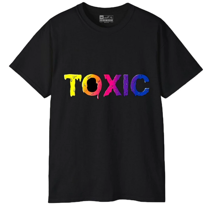 تی شرت آستین کوتاه مردانه پاد آفرین مدل کلمه انگلیسی کد 180