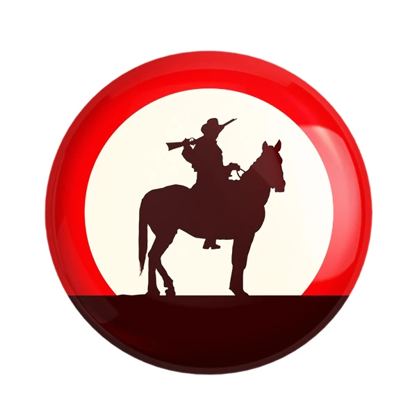 مگنت خندالو طرح رد دد Red Dead کد 10296