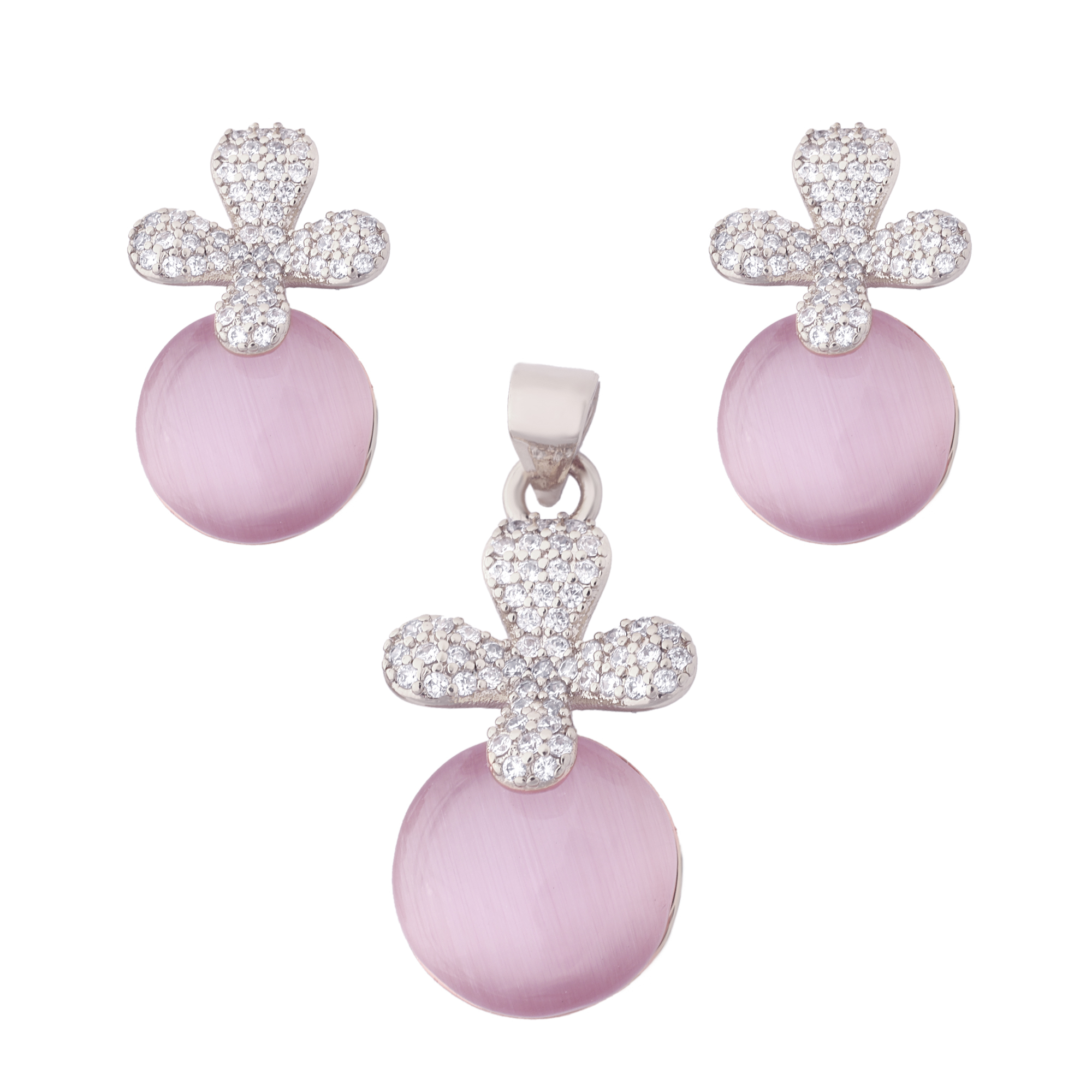 نیم ست زنانه  طرح دایره و گل  کد 711