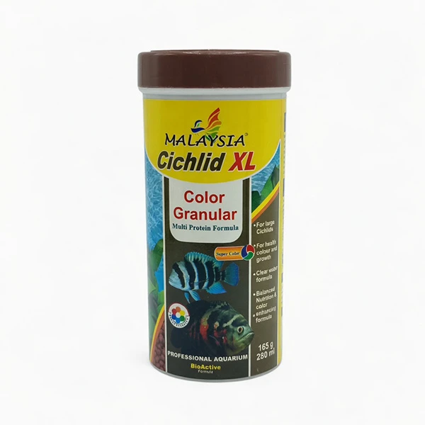 غذای ماهی مالزی مدل Cichlid XL وزن 165 گرم