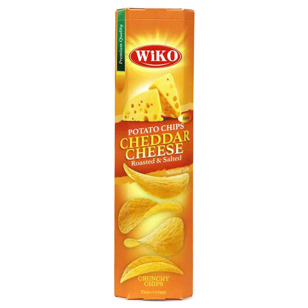 چیپس کم چرب طعم  پنیر چدار ویکو - 100 گرم