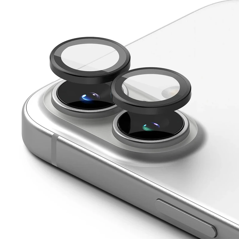 محافظ لنز دوربین اسپایدر مدل Ring Metal مناسب برای گوشی موبایل اپل Iphone 16 / 16 Plus