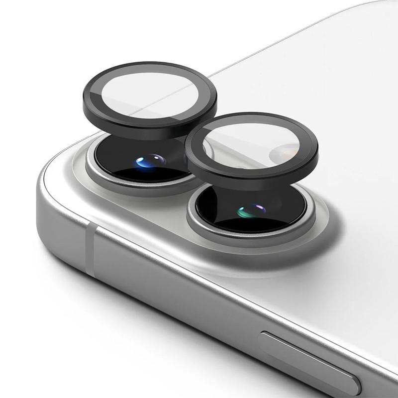 محافظ لنز دوربین اسپایدر مدل Ring Metal مناسب برای گوشی موبایل اپل Iphone 16 / 16 Plus