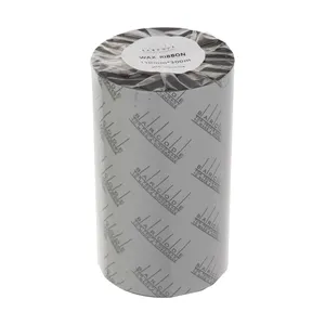ریبون پرینتر لیبل زن بارکد مدل Wax 110 mm x 300 m