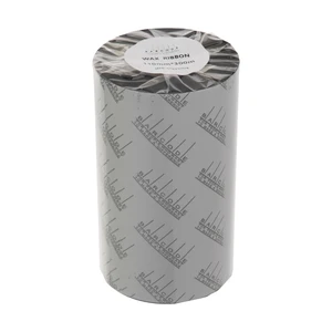 ریبون پرینتر لیبل زن بارکد مدل Wax 110 mm x 300 m