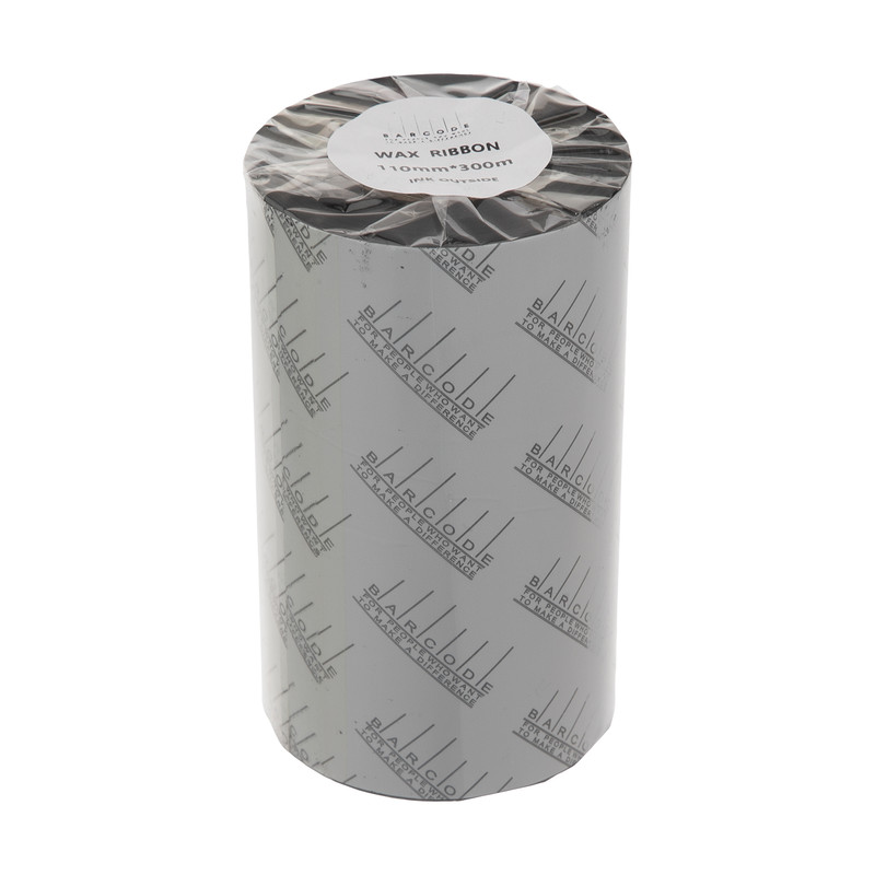 ریبون پرینتر لیبل زن بارکد مدل Wax 110 mm x 300 m