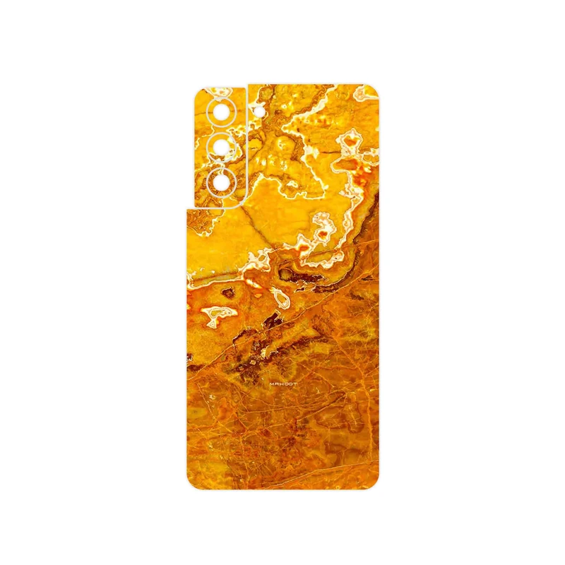 برچسب پوششی ماهوت مدل Gold Marble مناسب برای گوشی موبایل سامسونگ Galaxy S21 5G