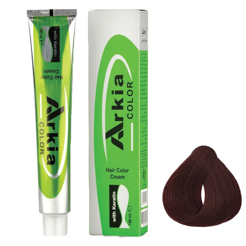 رنگ مو آرکیا شماره 4.62 حجم 100 میلی لیتر رنگ بلوطی قرمز تیره