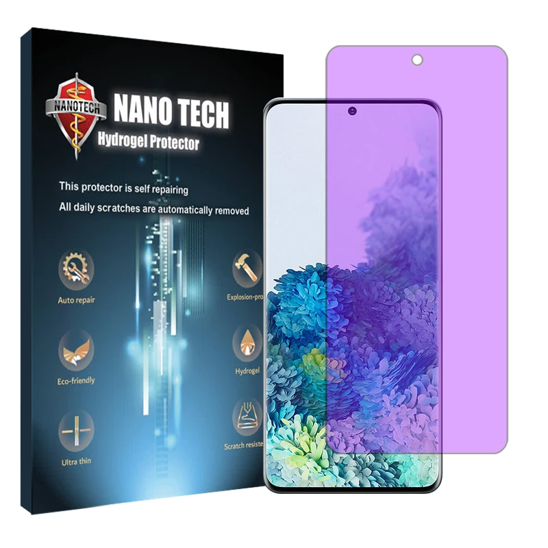 محافظ صفحه نمایش ضد اشعه بنفش نانو تک مدل Tough مناسب برای گوشی موبایل سامسونگ Galaxy S20 Plus