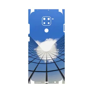MAHOOT Glass skyscraper-FullSkin Cover Sticker for Xiaomi Redmi Note 9