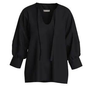 بلوز آستین سه ربع زنانه زایکن مدل BLS.SS.2204.FB