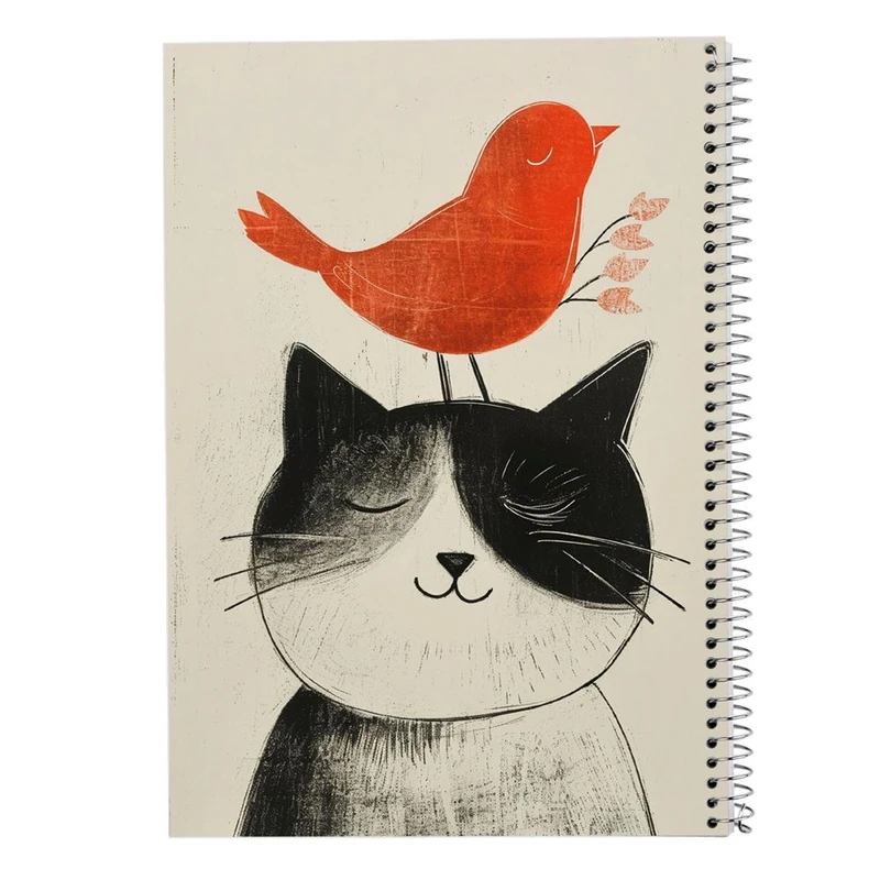 دفتر لیست خرید 50 برگ مدوپد مدل موجودات فانتزی کد DF17092