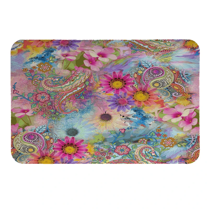  پادری طرح گل کد 5699 سایز 60 × 40 سانتی‌متر