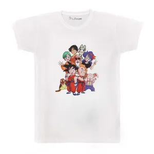 تی شرت بچگانه پرمانه طرح انیمه دراگون بال کد pmt.3748