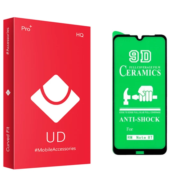 محافظ صفحه نمایش سرامیکی یو دی مدل HQ مناسب برای گوشی موبایل شیائومی Redmi Note 8T