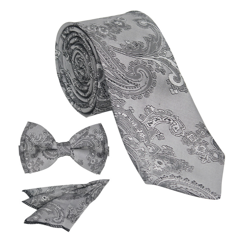 ست کراوات و پاپیون و پوشت مردانه مدل MSET122K