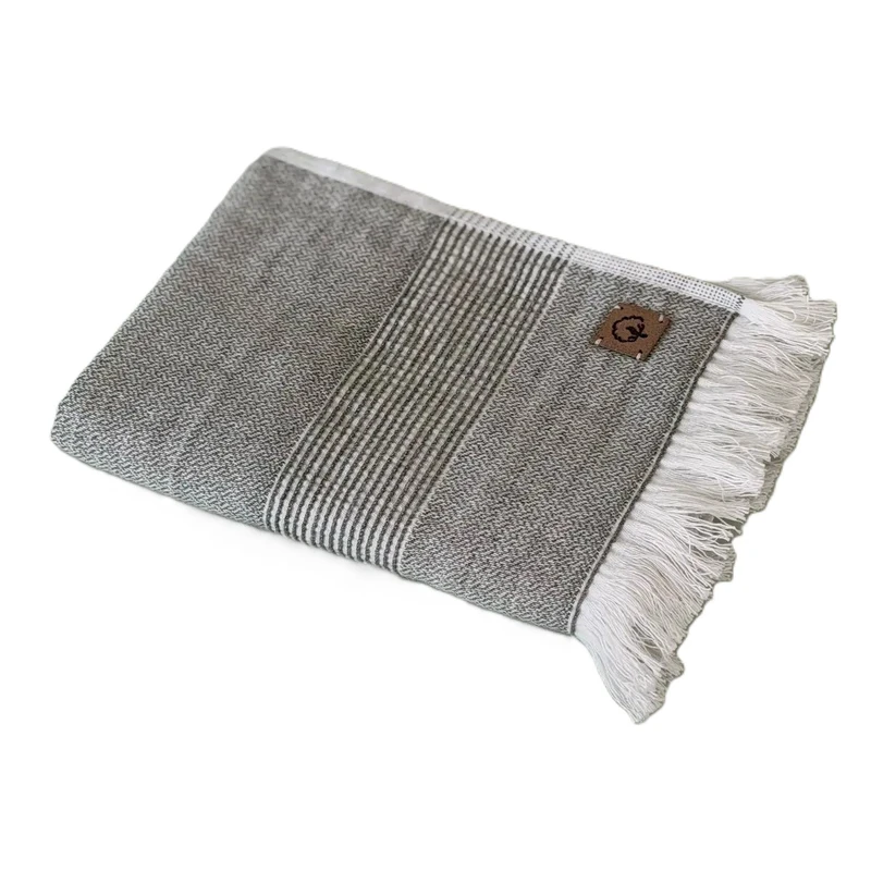 حوله دست و صورت اکوکاتن مدل هاسنا سایز 90*50 سانتی متر