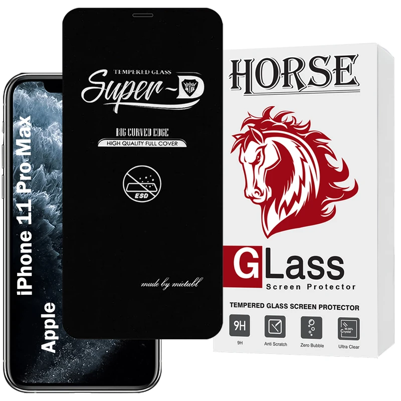 محافظ صفحه نمایش هورس مدل SUPERDNH مناسب برای گوشی موبایل اپل iPhone 11 Pro Max