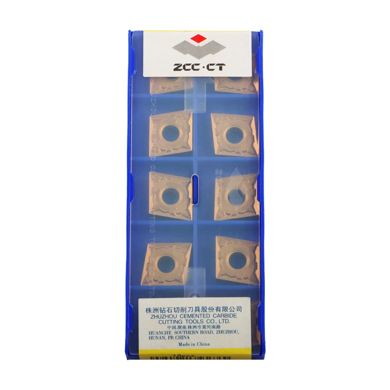 اینسرت زد سی سی مدل CNMG120404-ADF کد YB6315 بسته 10 عددی