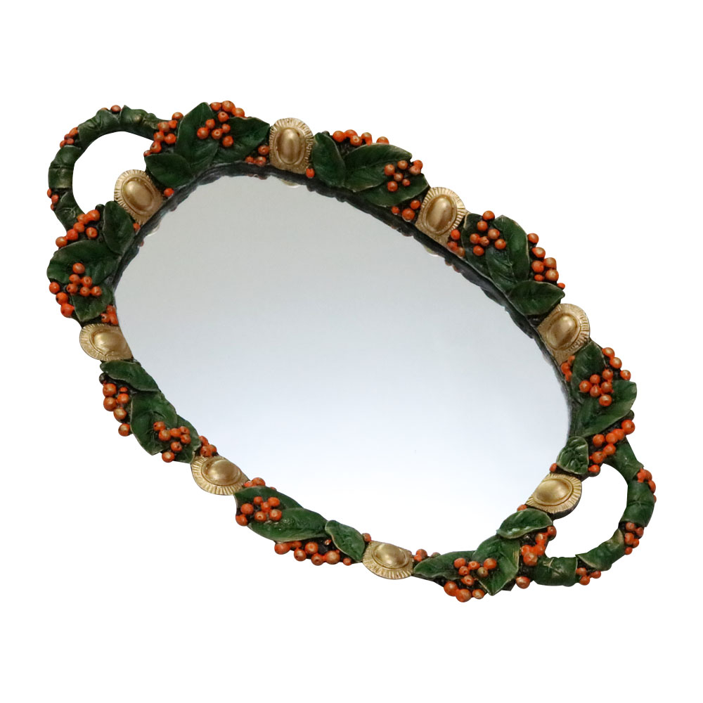 سینی طرح برگ کد sr-05