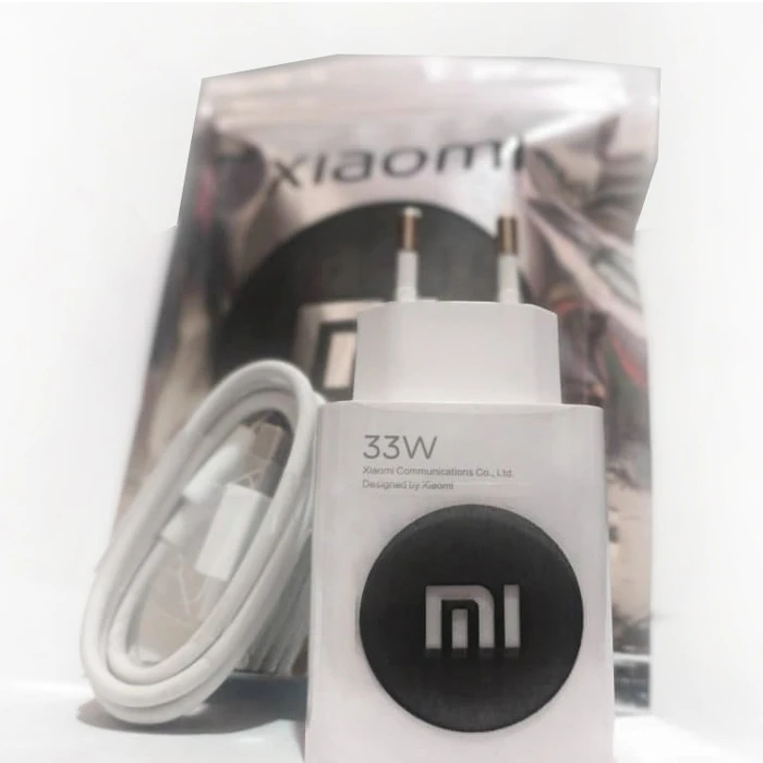 عکس شماره 2 : آداپتور شارژر شیائومی مدل 33w به همراه کابل usb-c