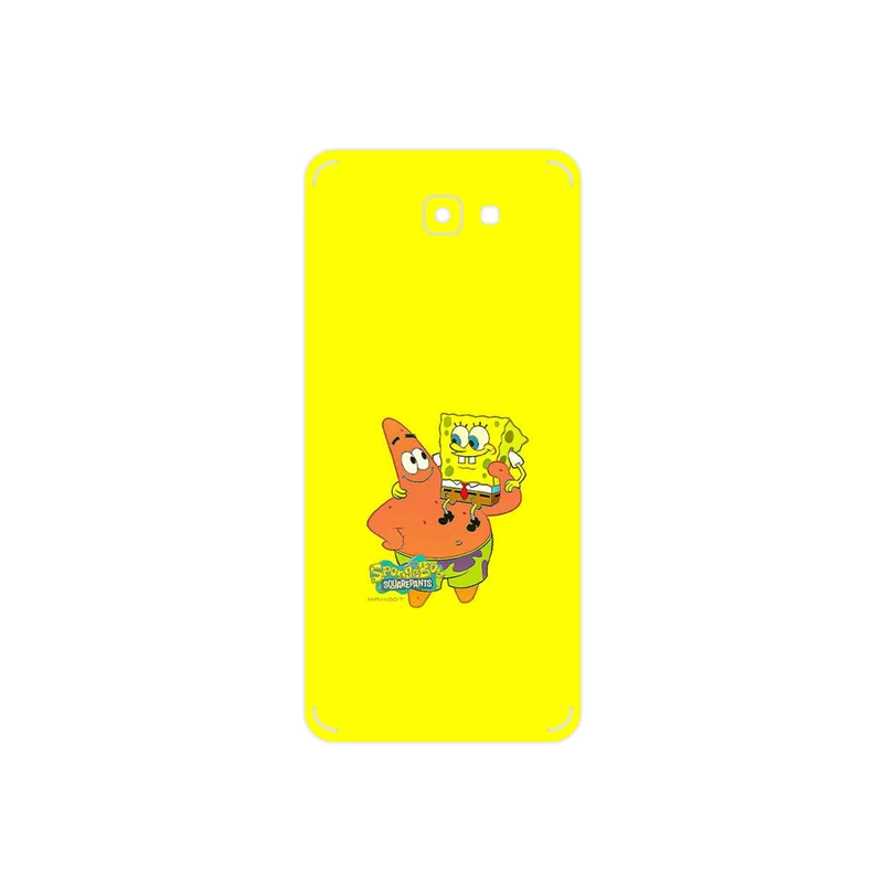برچسب پوششی ماهوت مدل SpongeBob SquarePants مناسب برای گوشی موبایل سامسونگ Galaxy J7 Prime 2