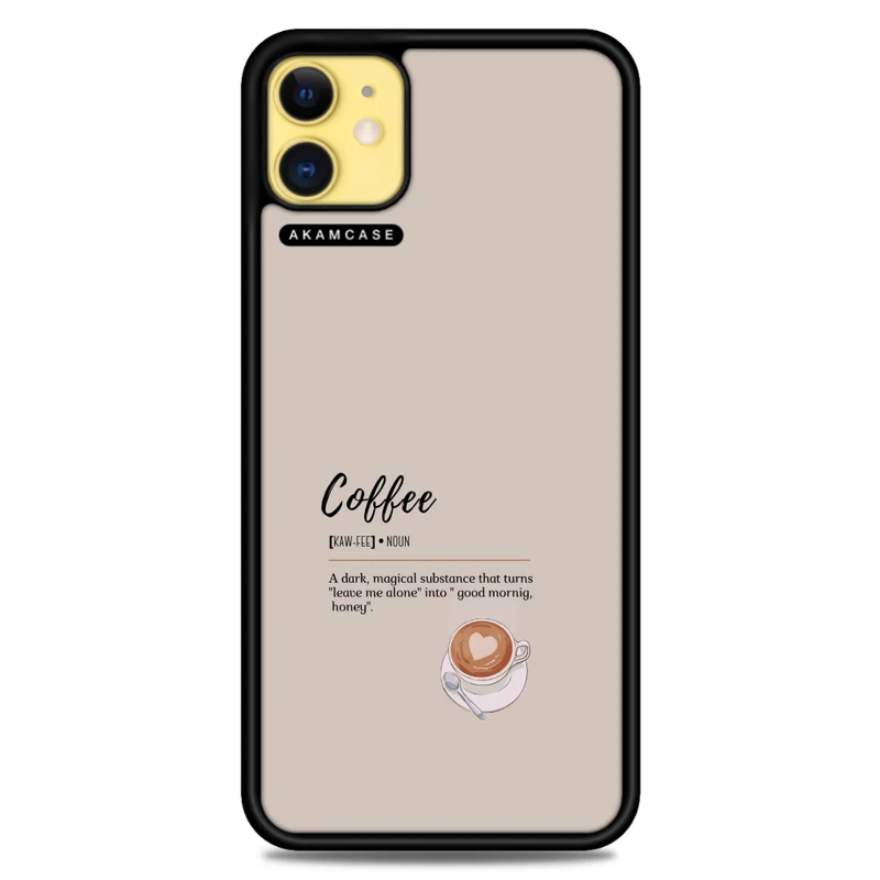 کاور آکام مدل AMC-WA11-COFFEE-16 مناسب برای گوشی موبایل اپل iPhone 11