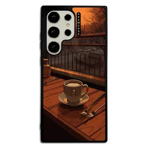 AKAM AMC-WSGS23U-COFFEE-11 Cover For Samsung Galaxy S23 Ultra