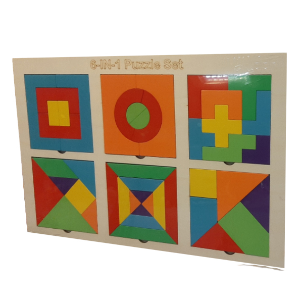 بازی آموزشی مدل پازل هندسي کد 0-126